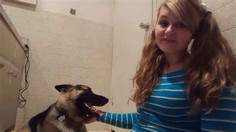 girl gets fucked by dog porn|Amateur blonde woman fucked by a dog for the first time